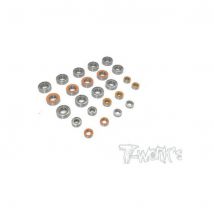 T-Work's Kit roulements 24pcs Kyosho MP10 BBS-MP10