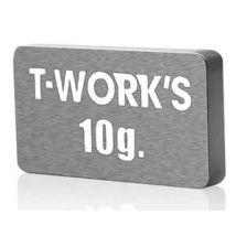 T-Work's Poids d’équilibrage Tungsten 10gr TE-207-G
