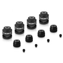 T-Work's Support magnétique pour perçage de carrosserie Noir TT-028-BK