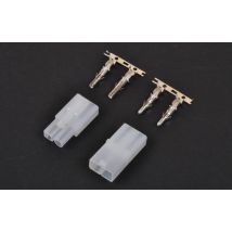T2M Set de 2 Connecteurs Tamiya Male / Tamiya Femelle T2912