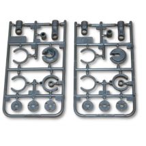 Tamiya Grappe X Pièces amortisseurs (x2) CC-02 9803211