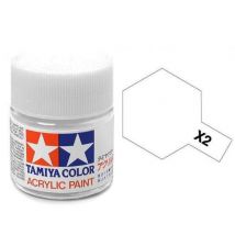 Tamiya Peinture Mini X2 Blanc Brillant 81502