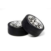 Tamiya Pneus Drift + Jantes BBS (x2) 53959