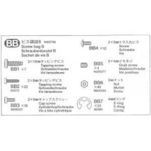 Tamiya Set de visserie B 9465766