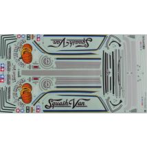 Tamiya Stickers Carrosserie Squash Van (x4) 9490110