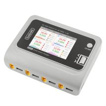 ToolkitRC Chargeur Quad Q4AC 1-4S 5A 200W AC/DC 12000