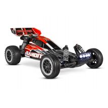 Traxxas Bandit XL-5 LED TQ ID RTR 24054-61 Rouge