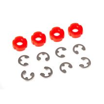 Traxxas Piston d'amortisseurs Rouge (x4) TRX-4 8261