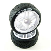 Traxxas Pneus BFGoodrich Rally 26mm + Jantes (x2) 7372