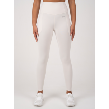 Twin Pocket Performance Legging | White