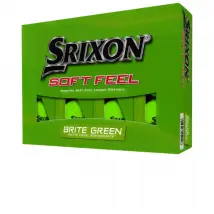 Srixon Soft Feel Balls Brite Green (12)
