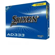 Srixon AD333 Yellow Golf Balls (12)