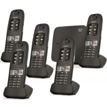 Siemens Gigaset E630A Robust DECT Cordless Phone, Five Handsets