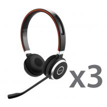 Jabra EVOLVE 65 UC Stereo Trio Wireless Headset