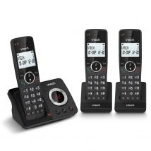 VTech ES2052 DECT Cordless Telephone with Answering Machine, Three Handsets