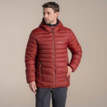 Craghoppers Men's Compresslite IX Hooded Insulating Jacket | Red Jasper