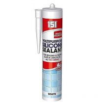 151 Multi-Purpose Silicone Sealant 280ml - White