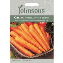 Johnsons Carrot Amsterdam Forcing 3 Sprint Seeds