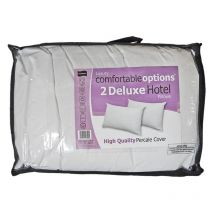 Comfortable Options Hotel Filled Pillow Pair