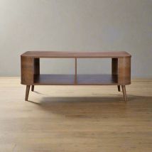 Copenhagen Coffee Table Dark Brown 1 Shelf