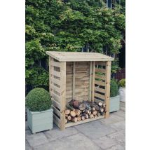 Heavy Duty Garden Log 150cm wide x 60cm deep Store by Churnet Valley - LSOP4X5