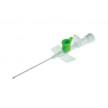18g 45mm Green BD Venflon IV Winged Cannula with Injection Port