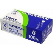Gloveman Blue Vynite Powder Free Gloves