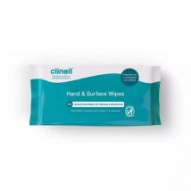 Clinell Hand and Surface Wipes Pack of 84