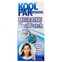 Koolpak Migraine Cooling Patch 4 Pack