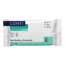 Conti Maceratable Bed Bathing Washcloth Fragrance Free 5 Cloths