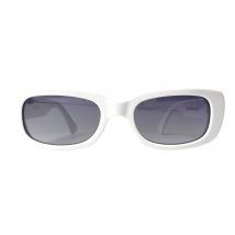 Fento Jamming White Sustainable Acetate Polarised Sunglasses Women
