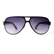 Fento Kaveli Black Recycled Steel Sustainable Sunglasses