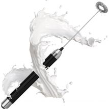 Melkopschuimer Elektrisch van RVS - zwart