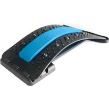 Backstretcher Massage Apparaat met Zachte Pads - blauw
