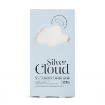 Silver Cloud Fluffy Sleep Mask Infused with Silver Ions  White