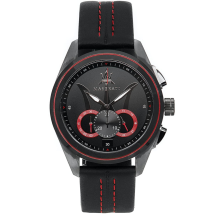 Maserati R8871612023 Traguardo Chronograph Black Dial Men's Watch
