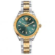 Versace V12050015 Ladies Hellenyium Two-Tone Green Watch