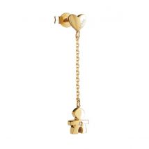 Boucles d'oreilles pour dames Lebebe lbb712 9 carats or d'or