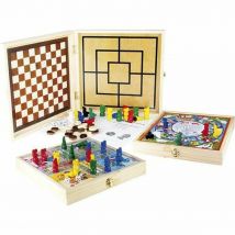 Jeu de société Boîte en bois