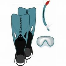 Lunettes de Plongée avec Tube et Palmes Longboard 42-45