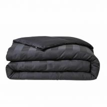 Parure de couette TODAY Satin Noir 220 x 240 cm