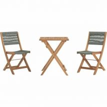Ensemble Table + 2 Chaises