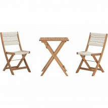 Ensemble Table + 2 Chaises