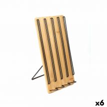 Organisateur de capsules de café Quttin Bambou 35 x 18 x 4 cm 40 Capsules de café (6 Unités)