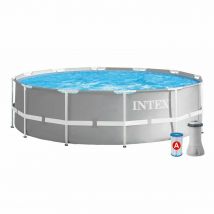 Piscine Démontable Intex 26712 366 x 76 cm Épurateur de Piscine