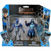 Playset Gormiti Scion et Gormiti associés à l'eau - Carter et Aqu 15 cm
