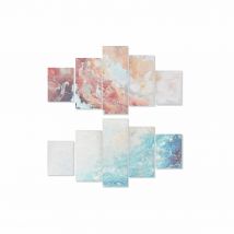 Cadre DKD Home Decor Pin Toile (2 pcs)