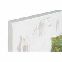 Cadre DKD Home Decor Tropical Feuille d'une plante (80 x 3,5 x 80 cm) (2 Unités)