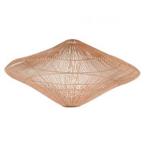 Écran de lampe Home ESPRIT Naturel Bambou 120 x 120 x 60 cm