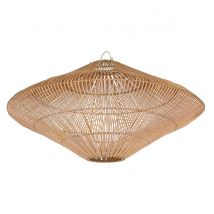 Écran de lampe Home ESPRIT Naturel Bambou 80 x 80 x 40 cm